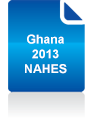 Ghana 2013 NAHES